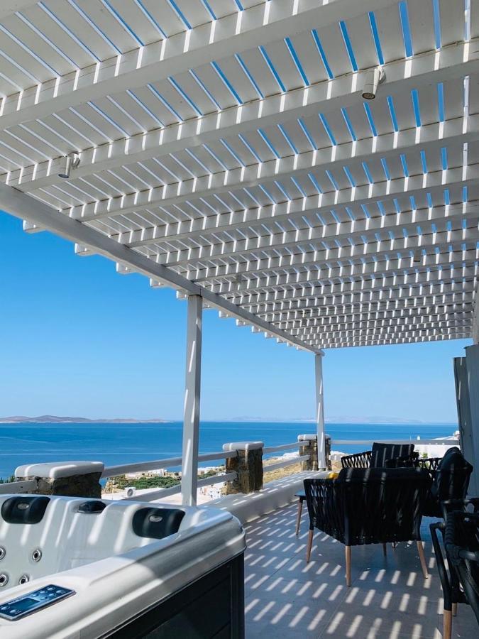 Seaview & Jacuzzi Summer Residence Mykonos Town Eksteriør billede