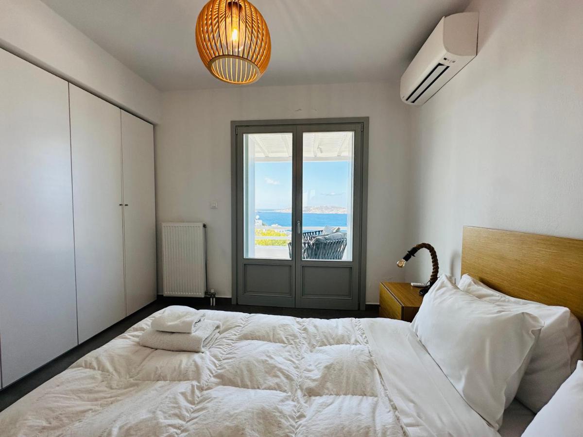 Seaview & Jacuzzi Summer Residence Mykonos Town Eksteriør billede
